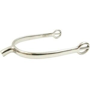 INTREPID INTERNATIONAL Women's Prince of Wales Stainless Steel 0.75in Spurs New